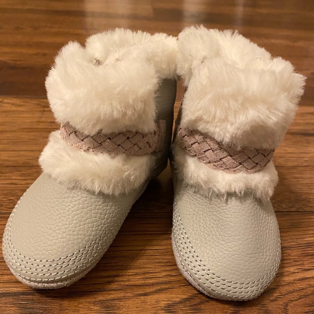 Roobez Fur Lined Booties 6-12m